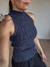 Musculosa Aitana - Azul - Canelo Indumentaria