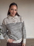 Sweater Martina - Rayas Negro en internet