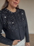Cardigan Aleli - Negro - Canelo Indumentaria
