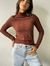 Polera Charis Brown - Imma Liz