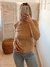 Media Polera Horiz Beige