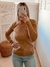 Media polera Fara Camel - comprar online