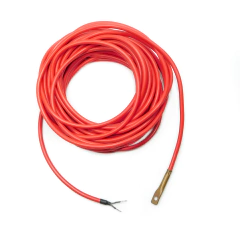 _Sensor NTC 10K Surface Olhal cabo PP 2x20 AWG Vermelho 10 metros
