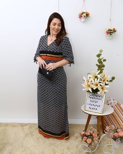 vestido longo cechiq 5202