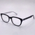 ÓCULOS DE GRAU OVAL FEMININO PRETA/BRANCA X1010