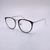 ÓCULOS DE GRAU OVAL FEMININO PRETA/BRANCA 3516
