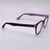 ÓCULOS DE GRAU OVAL FEMININO ROXO X1010 - Vale  Sol