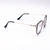 ÓCULOS DE GRAU REDONDO FEMININO CINZA 8802 - Vale  Sol