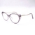 ÓCULOS DE GRAU GATINHA FEMININO MARROM TRANSPARENTE TR7819