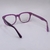 ÓCULOS DE GRAU OVAL FEMININO ROXO X1010 na internet