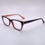 Óculos de Grau Gatinha Feminino Preta/Laranja X1012