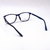 ÓCULOS DE GRAU QUADRADO MASCULINO AZUL FOSCO 9028 - comprar online