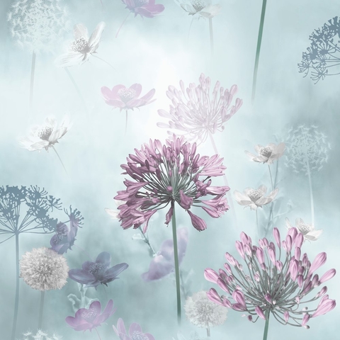 papel tapiz flores