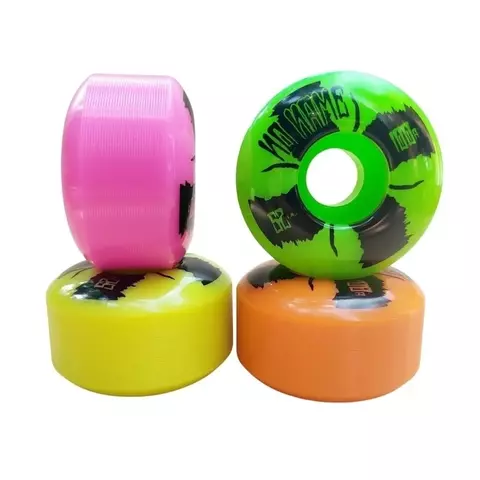 Ruedas No Name multicolor 52mm 100a Uretano Importado