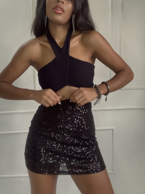 Saia Paetê Maya
