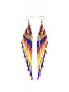Brinco de Miçangas Huichol [ 09 ] - comprar online