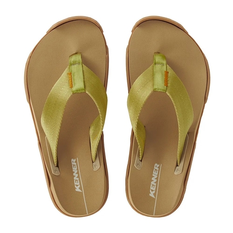 SANDALIA KENNER ZAKH POLIESTER CREPE/CAQUI