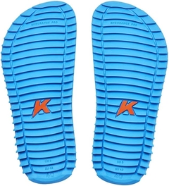 SANDALIA KENNER KIVAH (TIPO TKS) POLIESTER AZUL SPORT/AZUL TURQUESA - loja online