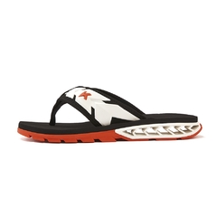 SANDALIA KENNER RAKKA ULTRA FULL FORCE PVC/POLIESTER LARANJA/BRANCO/PRETO - Dominasy