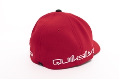 BONE EMB SQUARE RED - Dominasy