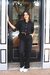 CAMISA CROPPED LINHO- PRETA - loja online