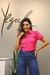 Camisa Cropped Samara - Pink - comprar online