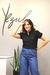 Camisa Cropped Samara - PRETA - comprar online