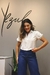 Camisa Cropped Samara - BRANCA - comprar online