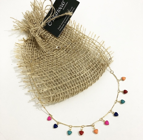 Choker Heart Colors - comprar online
