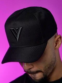 BONÉ ALL BLACK TRADICIONAL - Dom Vigor