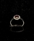 Anillo Isabel - Diamantes y Granate Cabuchon - PETIT JEWELS