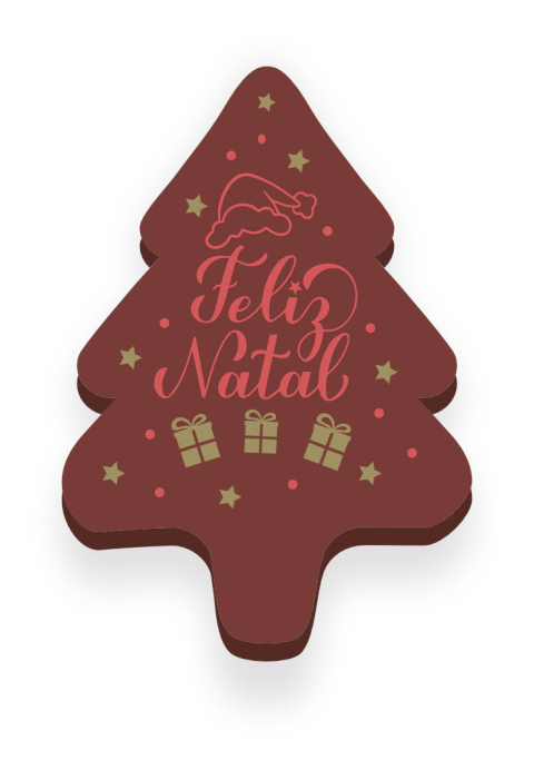 Árvores de Chocolate - Feliz Natal - 200 Unidades - comprar online