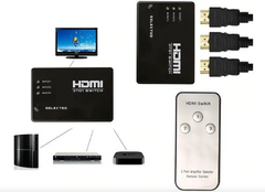 Switch Hdmi 3 Puertos 1080p Uhd 4k Con Control Remoto en internet