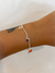 Pulsera dijes cristales colores