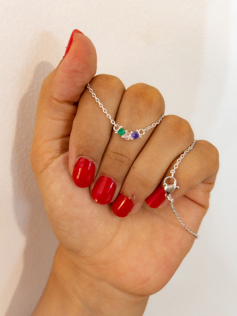 Collar dije cubic colores