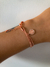 Pulsera triple bolitas y smile cubic
