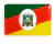Adesivo Resinado Bandeira RS 4x6cm Compatível SPTS