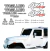 Kit Adesivos Resinados Troller Rf Sport 1997 Branco Trlrf972 na internet
