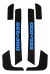 Tapete Para Jet Ski Sea-doo Sp / Spx / Xp / Spi Preto/vermelho na internet