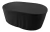 Compatível Capa Impermeável Para Mesa Oval 235x122x105cm Bagun