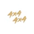 Emblema Adesivo Resinado 4x4 S10 1995 Dourado S10r64 Fk