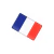 Emblema Adesivo Bandeira Da França 3d Resinado Carro Bd4 Fgc