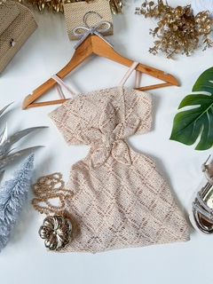 Macaquinho Renda Nude - comprar online