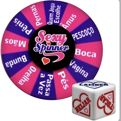 Sexy Spinner Roleta do Prazer Diversão ao Cubo