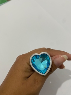 Imagem do Plug anal love (aço inoxidável)