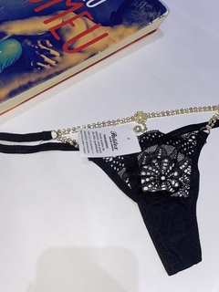 Calcinha sexy com biju - Sex Cherry - Sex Shop