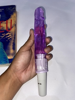 PÊNIS ESTIMULADOR EM JELLY COM VIBRAÇÃO - comprar online
