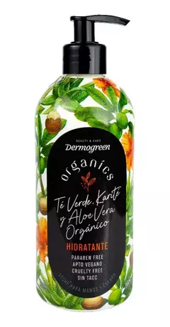 CREMA CORPORAL ORGANICS HIDRATANTE 500ML - DERMOGREEN