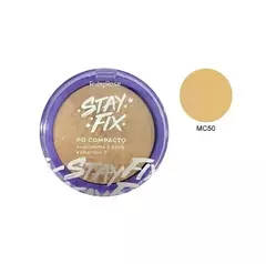 Polvo Compacto STAY FIX - Ruby Rose - Miss Glow Cosmetics