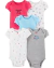 PACK 5 BODYS MANGA CORTA "PRINCESA"